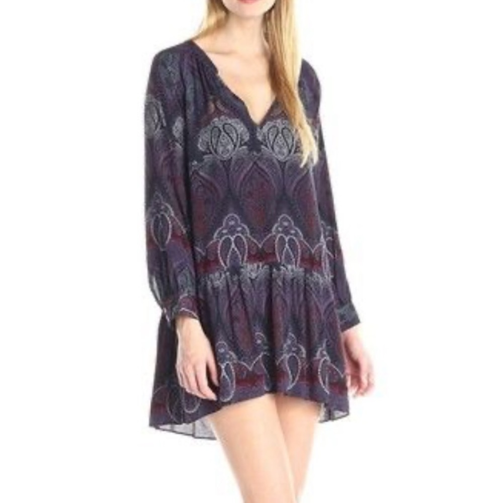 Sanctuary Paisley Print Dress NWT